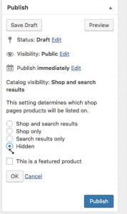 Hide WooCommerce Package from Cart/Shop/Search