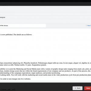 WP Job Manager Emails Generate Preview Email Plaintext